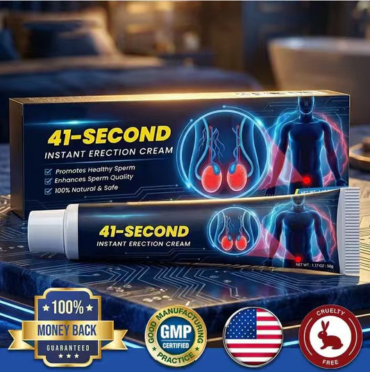 41-Second Fast-Acting Erection Cream🚀