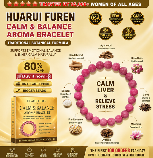 Natural herbal bracelet